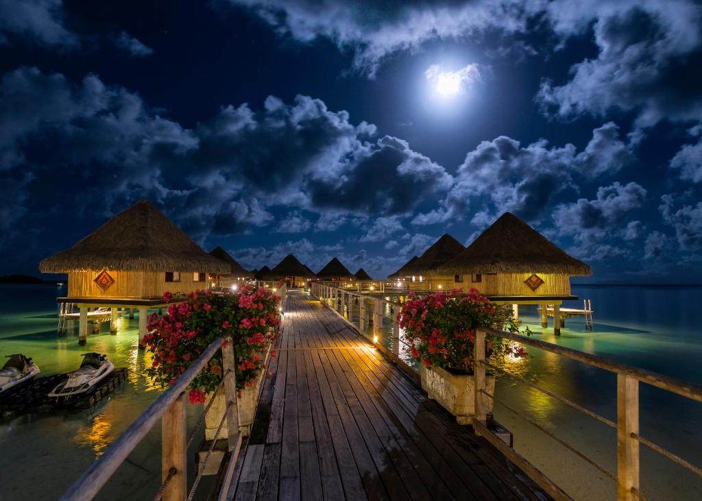 07 Nights Holiday Deal for InterContinental Bora Bora Le Moana Resort (IHG) with Overwater Bungalow Lagoon View, Starting from £ 3,999 PP